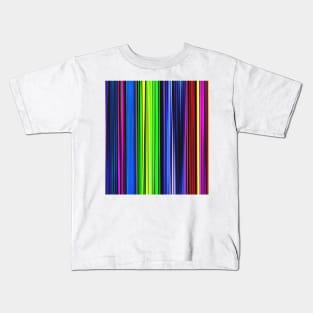 A Rainbow Of Stripes - LGBTQIA Kids T-Shirt